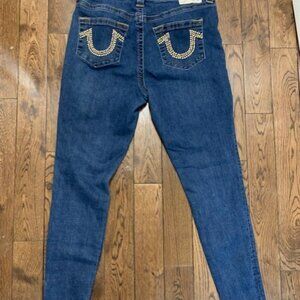 TRUE RELIGION Womens  Curvy Skinny jeans  (sz 31)